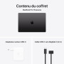 Apple MacBook Pro Ordinateur Portable avec Puce M4 Max, CPU 14 cœurs et GPU 32 cœurs : Conçu pour Apple Intelligence, Écran Liqu