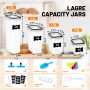 JOTOL Boîte de Rangement Cuisine,Boite Rangement Cuisine Lot de 24,Boîte Hermetiques Alimentaires en Plastique,Boîte de Conserva