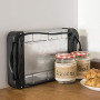 Cecotec Grille-pain Plat Horizontal Turbo EasyToast Basic. 3 Résistances en Quartz, 6 Niveaux de Puissance, Plateau Ramasse-miet