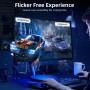 TEFLOTY 16K Câble DisplayPort 2.1, Cable DisplayPort 80Gbps Supporte 16K@60Hz, 8K@120Hz, 4K@240Hz, Cable DP Display Port pour Mo