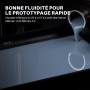 ELEGOO Résine 8K ABS Like 3.0, Gris 2000g, Résine d'Imprimante 3D Photopolymérisation UV 405 nm pour Impression 3D LCD/DLP, avec