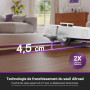 EUREKA J15 Max Ultra Robot Aspirateur Laveur avec Serpillière et Brosse Latérale Extensible, Aspiration 22000Pa, Station Auto...
