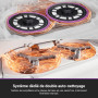EUREKA J15 Max Ultra Robot Aspirateur Laveur avec Serpillière et Brosse Latérale Extensible, Aspiration 22000Pa, Station Auto...