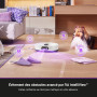 EUREKA J15 Ultra Robot Aspirateur Laveur 19 000 Pa avec Serpillière Extensible Relevable, Brosse Anti Enchevêtrement, Aspirateur