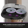 EUREKA J15 Ultra Robot Aspirateur Laveur 19 000 Pa avec Serpillière Extensible Relevable, Brosse Anti Enchevêtrement, Aspirateur