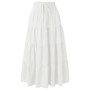 Adigaber 2 en 1 Jupon Femme Long Taille Haute Longue Maxi Jupe Bohême Tour de Taille Elastique Jupe Maxi Décontractée Vacances L
