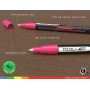 TOOLI-ART Lot de 30 marqueurs peinture acrylique. Pointe extra fine de 0,7 mm pour peinture rupestre, toile, céramique, verre, m