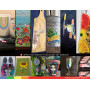 TOOLI-ART Lot de 30 marqueurs peinture acrylique. Pointe extra fine de 0,7 mm pour peinture rupestre, toile, céramique, verre, m