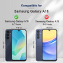 BOLELAW Étui pour Samsung Galaxy A16, avec fermeture magnétique, fonction support, emplacements pour cartes, en cuir synthétique