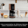 Ninja CREAMi Sorbetière & Fabrique à Desserts Glacés 3 Pots, 7 Programmes, Crème glacée, Glace italienne, Sorbets, Smoothie Bowl