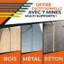 THORVALD Crayon Chantier PRO EXTENSIBLE (+ 7 MINE Multi-Supports + Taille Mine + Grip Easy-write) Porte Mine pour Menuisier, Bri