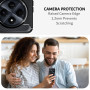 TesRank Coque pour Xiaomi Redmi 14C / Poco C75 Coque + Lot de 2 Verre Trempé, [Fibre de Carbone] Housse Souple Flexible en Premi