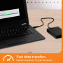 WD 2 To Elements disque dur portable externe, USB 3.0, Plug-and- play, formaté pour Windows, Noir