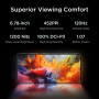 nubia Téléphone Portable Android Z60S Pro - Smartphone 5G débloqué avec Neovision AI Photography 2.0, Triple caméra, écran AMOLE
