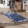 COPIKE Coque Antichoc pour Xiaomi Redmi 14C / Redmi A4 / Xiaomi Poco C75 et 2 Pièces Verre Trempé avec Protection Caméra, Étui d