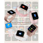 Montre Connectée Femme avec Appel Bluetooth 4 Bracelets 1.83" HD Smartwatch Femme avec Fréquence Cardiaque Sommeil Féminine 110+