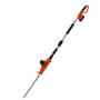 VEVOR Taille-Haie à Batterie 20 V sans Fil Lame en Acier Double Tranchant 45,7 cm Perche Télescopique 188-239 Coupe Haie Branche