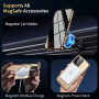 [Anneau en Métal CD & Verrouillage de Sécurité] Coque Anti-Espion Magnétique pour iPhone 16 Pro Max 6.9" [Protection D'objectif 