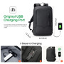 HEROIC KNIGHT Sacs à Dos pour Ordinateur Portable 17 Pouces PC Portable Impermeable Pour Femme Hommme Léger Voyage Affaire Loisi