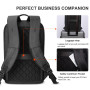 HEROIC KNIGHT Sacs à Dos pour Ordinateur Portable 17 Pouces PC Portable Impermeable Pour Femme Hommme Léger Voyage Affaire Loisi