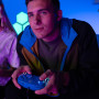 Official Switch Afterglow Wave Wired Controller - Blue
