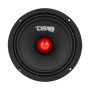 DS18 Pro-GM6.4B Haut-Parleur de Milieu de Gamme de 16,5 cm en Aluminium Rouge, 480 W Max, 4 Ohms, Kapton VC Haut-parleurs de Por