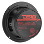 DS18 Pro-GM6.4B Haut-Parleur de Milieu de Gamme de 16,5 cm en Aluminium Rouge, 480 W Max, 4 Ohms, Kapton VC Haut-parleurs de Por