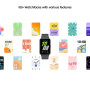Samsung Galaxy Fit3 - Montre connectée avec écran AMOLED de 40 mm, corps en aluminium, suivi complet de l’activité physique et d