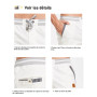 Tansozer Short Homme en Coton Casual Pantalon Slim Fit Taille éLastiquéE Short