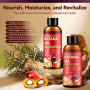 Batana Öl Shampoo und Conditioner Set, Batana Haar Shampoo Set für Haarwachstum, Shampoo Conditioner für Wiederherstellung besch
