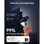 Imou 2K(3MP) Caméra Surveillance WiFi Intérieure Caméra 360° Connectée Smartphone avec Détection Humaine AI Suivi Intelligent Si