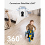 Imou 2K(3MP) Caméra Surveillance WiFi Intérieure Caméra 360° Connectée Smartphone avec Détection Humaine AI Suivi Intelligent Si