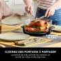 Ninja CRISPi Friteuse sans huile portable, 3,8L, 4-en-1 : Frire sans huile, Rôtir, Garder au chaud, Recroustiller, Design compac