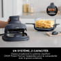 Ninja CRISPi Friteuse sans huile portable, 3,8L, 4-en-1 : Frire sans huile, Rôtir, Garder au chaud, Recroustiller, Design compac