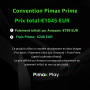 Pimax Crystal Light Prime Vision Casque VR pour PC, Résolution 8K, 2 Manettes, Compatible avec Les Jeux SteamVR