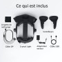 Pimax Crystal Light Prime Vision Casque VR pour PC, Résolution 8K, 2 Manettes, Compatible avec Les Jeux SteamVR