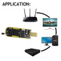 SOIC8 SOP8 Puce Flash IC CH341A Programmeur USB Puce BIOS Flash Module de Programmation USB (Programmeur SB + Clip SOP8 + Adapta