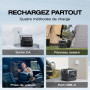 Station électrique portable EF ECOFLOW RIVER 2 Pro, batterie LiFeP04, 768 Wh, charge rapide en 70 min, seuls quelques petits déf