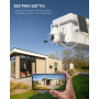 COCOCAM 2PCS 2K Camera Surveillance WiFi Exterieure sans Fil sur AI Détection Humaine, Vision Nocturne Couleur, Audio Bidirectio