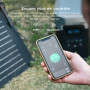 Station électrique portable EcoFlow DELTA 2 Max, capacité 2048Wh, batterie LFP 3 000 cycles, recharge rapide, puissance de sorti