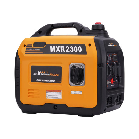 maXpeedingrods 2300W Generateur Electrique Groupe Electrogene Inverter Silencieux Essence 4 Temps avec Prises USB et 230 V Gener