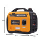 maXpeedingrods 2300W Generateur Electrique Groupe Electrogene Inverter Silencieux Essence 4 Temps avec Prises USB et 230 V Gener