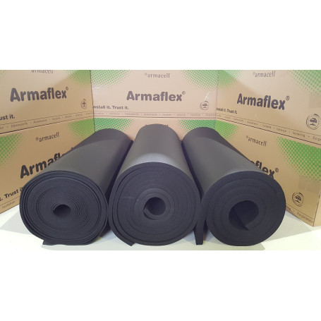 ORIGINAL ARMAFLEX nichtselbstklebende Tapis isolant 25mm isolation isolation caoutchouc - 4m² - 1 Karton