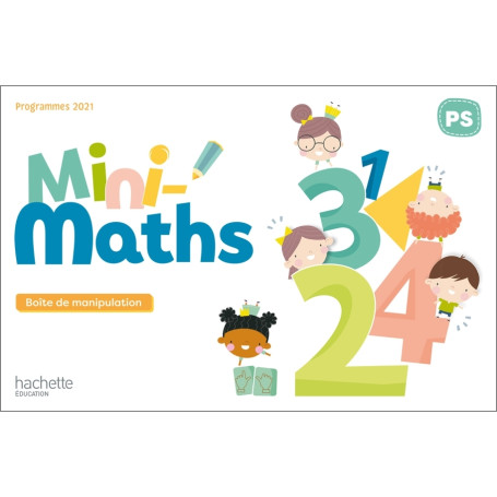 Mini-Maths Petite section - Boîte de matériel de manipulation - Ed. 2022