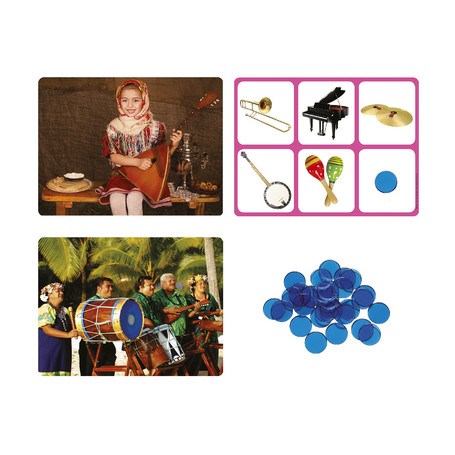 Jeux sonores des instruments de musique