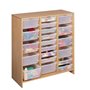 Meuble haut 20 bacs incolores
