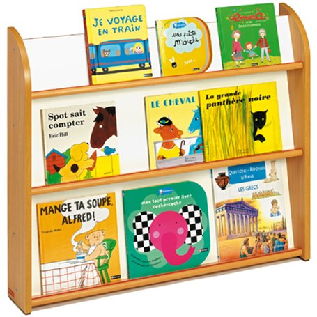 Bibliothèque présentoir PM - hêtre