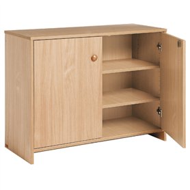 Meuble moyen à portes - Hêtre