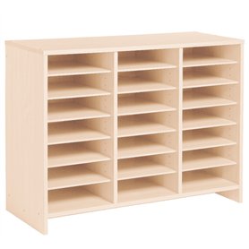 Meuble moyen à cases - bouleau