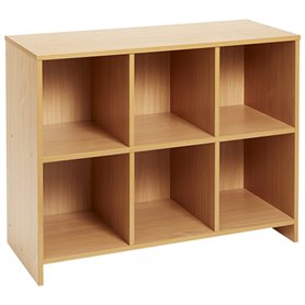 Meuble bas grandes cases hêtre
